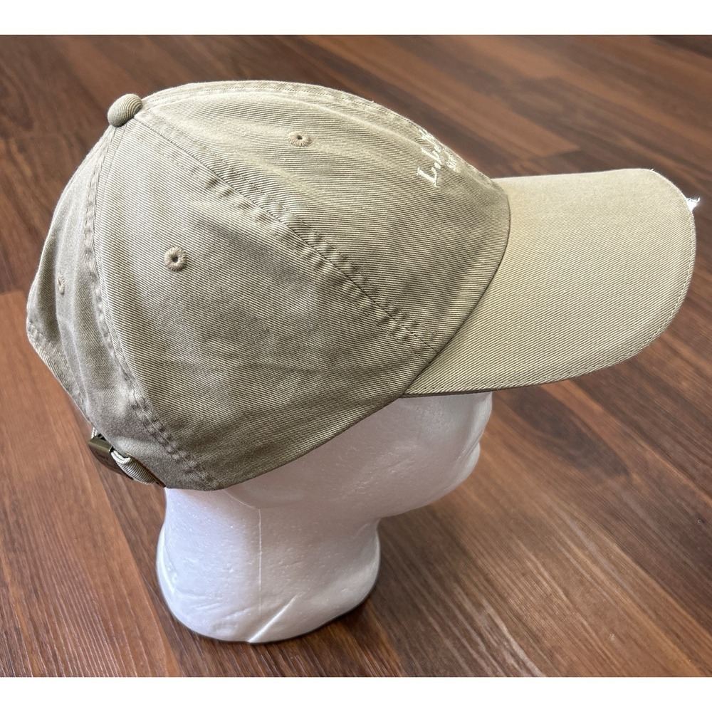 L.L. Bean Pathfinder LED Hat Mens One Size Khaki Lighted Brim Outdoor Cap - Picture 7 of 15